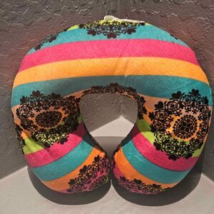 Tie Dye Memory Foam Travel Neck Pillow
